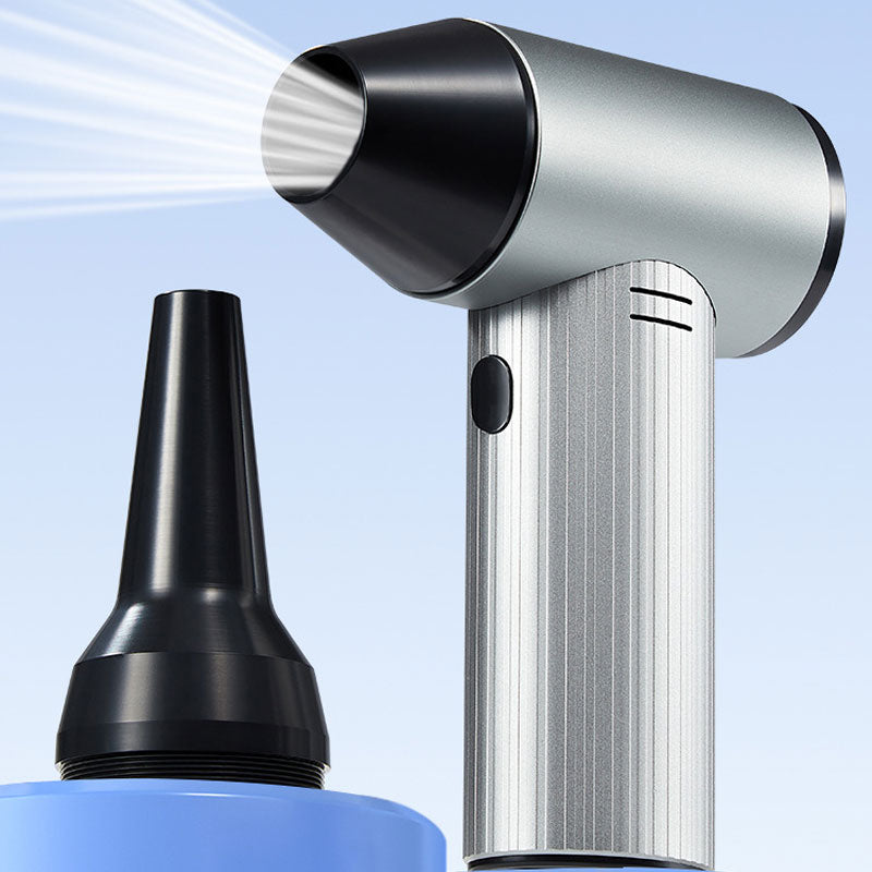 L7 Portable Aluminum Alloy Violent Turbo Fan Type-C Charging 90000RPM 45m/s High Speed Brushless Motor