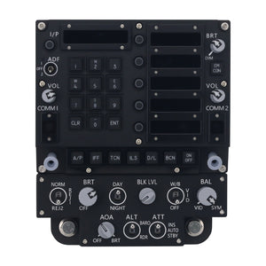 CUBESIM Easy Panel EP2U Lite[VR] Flight Simulator Panel for DCS World Flight Simulation Games