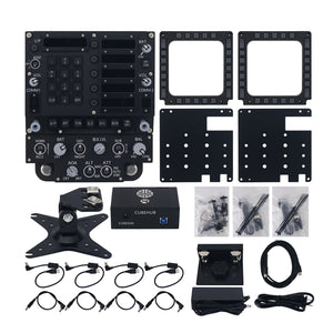 CUBESIM Easy Panel EP2U Lite[VR] Flight Simulator Panel for DCS World Flight Simulation Games