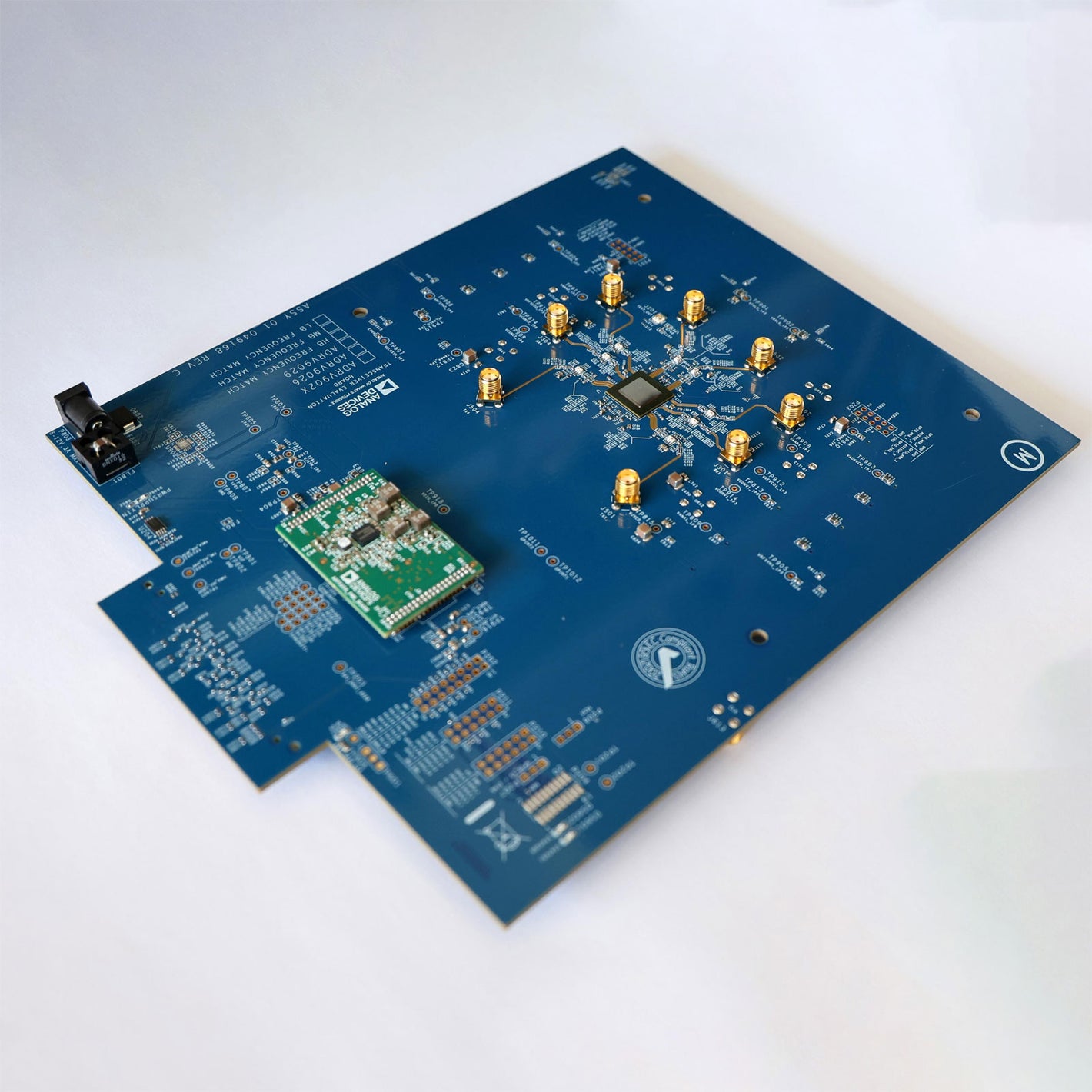 HamGeek ADRV9026 RF Sub Board 4-Channel 650MHz-6000MHz Wideband RF Transceiver Board with Optional MPSOC Development Board Kit