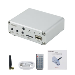 BRZHIFI DVP10A Multifunctional DAC Bluetooth HiFi 5.3 Lossless Audio Player ES9018K2M Decoder AD823 OP AMP