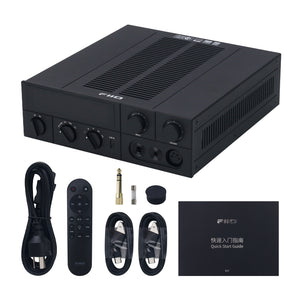 Black FiiO K17 AK4191+AK4499EXx2 DAC HiFi Headphone Amplifier Wide-voltage 31-Band Professional High Precision Lossless PEQ