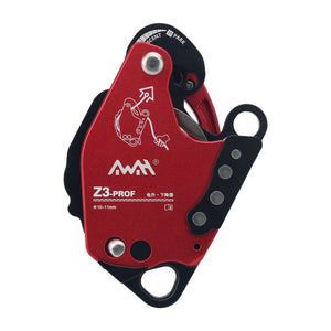 Z3-PROF Red Ascent Descent Device Ascender Descender Device (without Tool Box) for 30kg-200kg Load