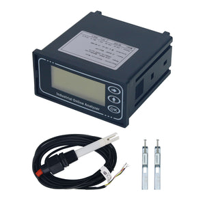 0-4000us/cm 1.0 Sensor Conductivity Meter With Relay 4-20mA industrial Online EC Controller Tester Water Quality Monitor Analyzer