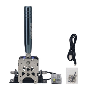 Metal Color Version Racing Game Simulator PC Sequential Shifter Gear Shifter for Base and Steering Wheels