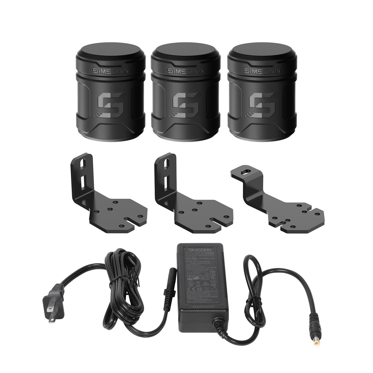 SIMSONN 3PCS VAM-3 Lightweight Rotary Vibration Motor 8500RPM Vibration Feedback Compatible with Plus X Pedals