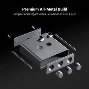 Fosi Audio AH-01A Music Visualizer RGB Music Rhythm Light Ambient Light with Two Transparent Tubes