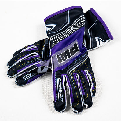 CONSPIT Sim Racing Gloves Racing Simulator Gloves w/ External Seam and Breathable Design