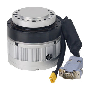 M8010E17B50 DC Servo Gear Motor Servo Motor with Gearbox (80mm Flange 100W &amp; Reduction Ratio 50)
