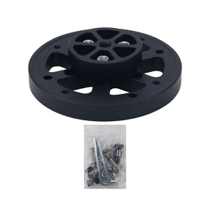 Black AM5 Equatorial Mount Base Adapter Ring High Quality Astronomical Accessory Support for SkyWatcher EQ3/EQ5 Tripod