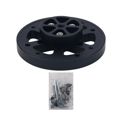 Black AM5 Equatorial Mount Base Adapter Ring High Quality Astronomical Accessory Support for SkyWatcher EQ3/EQ5 Tripod