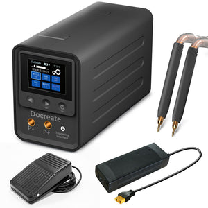 Docreate-705 0.6mm Spot Welding Machine 10A Fast Charging Spot Welder with 2.4-inch HD Screen