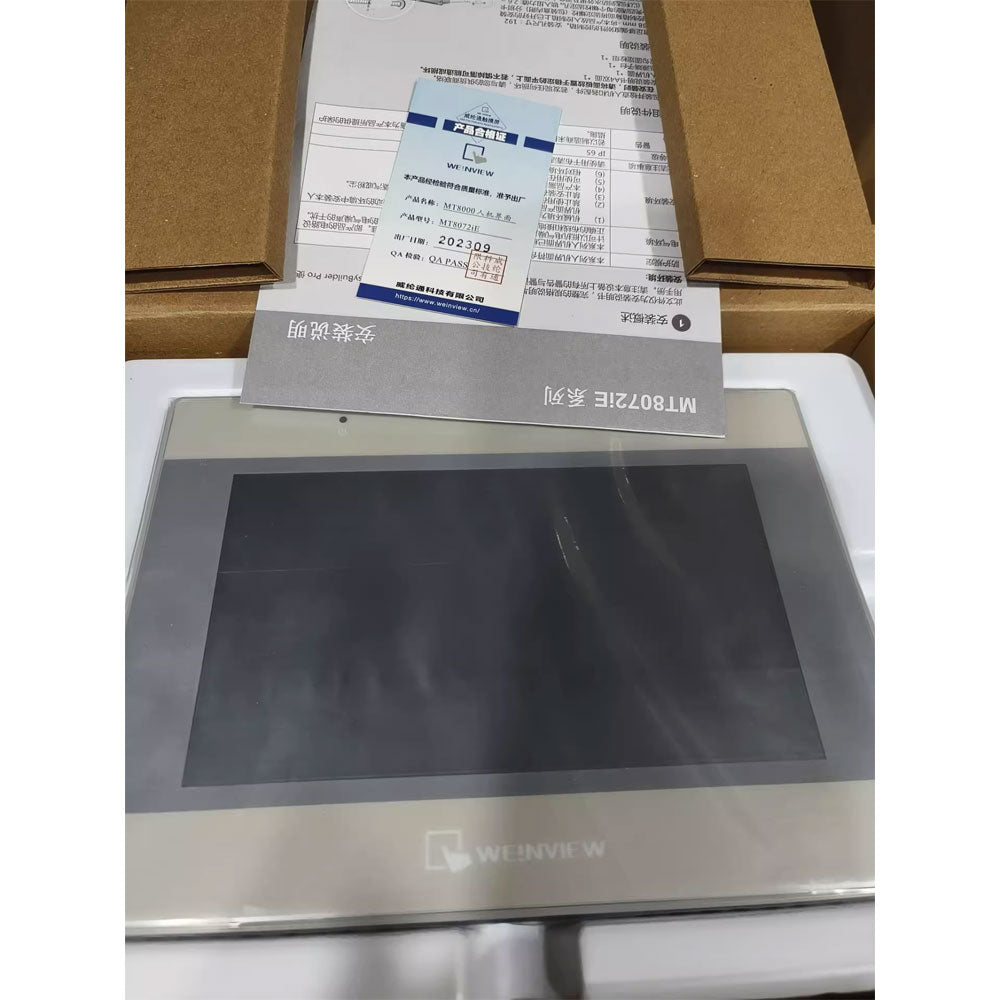 Weinview MT8072IE 7-Inch HMI Display 800 × 480 Touch Screen with 256MB Flash Memory and 128MB RAM