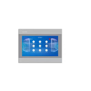 G Series MCGS TPC1071Gi Silver-White 10.1-inch HMI Display with 260mm×202mm Cutout, 1 Ethernet Port, 512MB+8GB