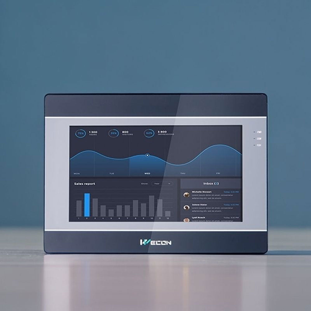 Wecon PI3102IE 10.1-Inch Touch Screen Human Machine Interface with 4-Core Processor 128M Flash + 64M RAM