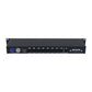 CR061S 8CH ArtNet DMX Interface ArtNet to DMX512 Converter w/ 19" 1U Rack for Stage Lighting Control