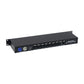 CR061S 8CH ArtNet DMX Interface ArtNet to DMX512 Converter w/ 19" 1U Rack for Stage Lighting Control