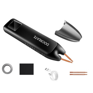 Docreate-757 Mini Handheld Spot Welding Machine 18650 Lithium Battery Spot Welder with 1.33-inch TFT Color Screen