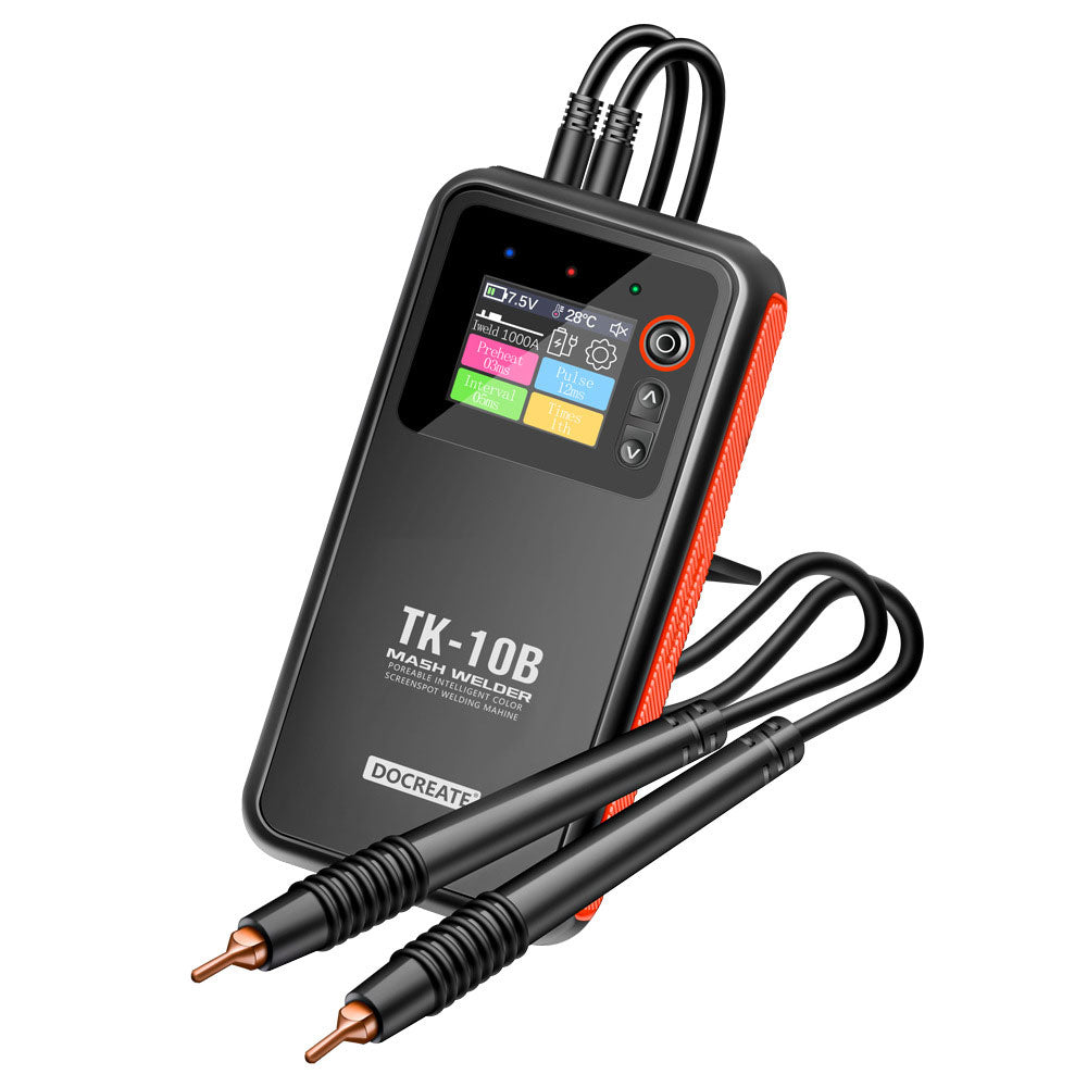 TK-10B Professional Handheld Portable Spot Welding Machine 18650 Lithium Battery Intelligent Dual Pulse Spot Welder