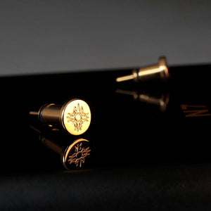 Cayin 2PCS (3.5mm+4.4mm) Portable Gold-plated Brass Dust Plug for 3.5mm/4.4mm Headphone Jack Protection