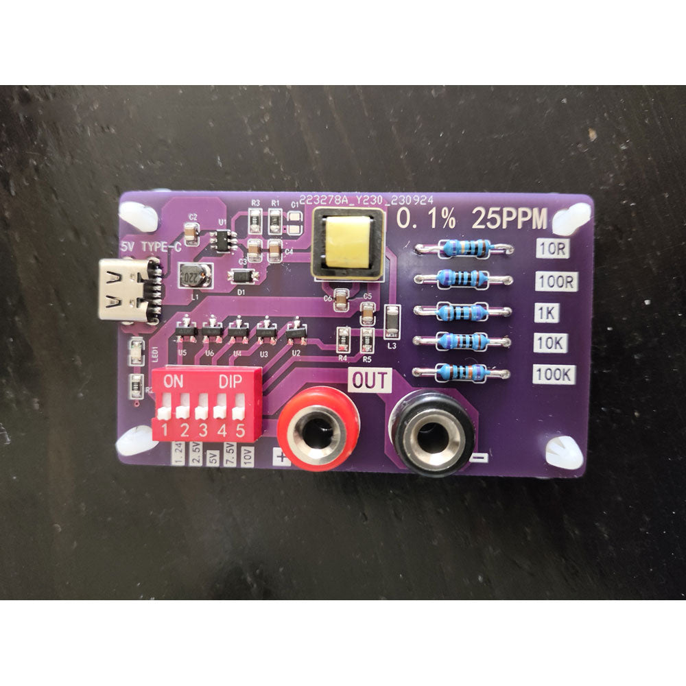 10V/7.5V/5V/2.5V/1.24V AD585 Voltage Reference Module 0.1% 25PPM Used for Multimeter Calibration