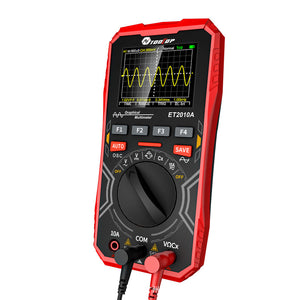 TOOLTOP ET2010A 2-IN-1 Intelligent Oscilloscope Digital Multimeter 2.5MSPS 1MHz Support 3 Modes Waveform Acquisition