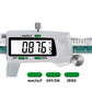 ET50 Stainless Steel Vernier Caliper mm/inch/F 3-Unit Metal Digital Display Caliper with Fractional Number Display
