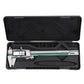 ET50 Stainless Steel Vernier Caliper mm/inch/F 3-Unit Metal Digital Display Caliper with Fractional Number Display