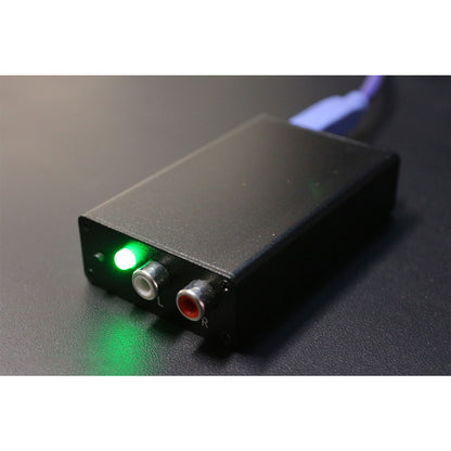 A61 Analog to Digital Converter RCA to Optical and Coaxial Output ADC with 44.1kHz-192kHz Optional Sampling Rate