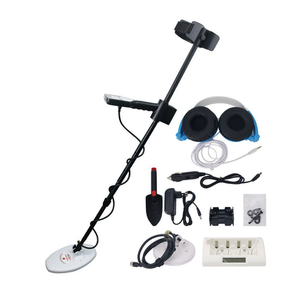GDS2000 Professional Gold Metal Detector LED Backlight High Precision Positioning for Outdoor Treasure Hunting