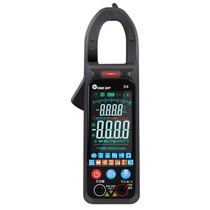 TOOLTOP X4 Color Screen AC/DC Clamp Meter Dual Analog Bar AC/DC Multimeter Support NCV Function
