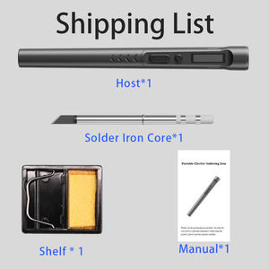 T65-SP Portable Intelligent Soldering Iron 90W DC+PD Dual Mode Power Supply with Optional Soldering Iron Tips