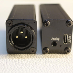 Analog to AES Converter Analog-to-Digital Converter ADC with AES Output Supporting 24-bit/48KHz