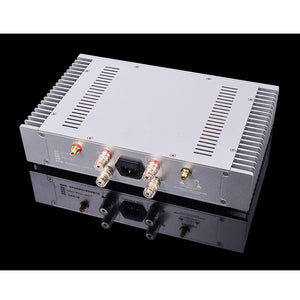 BRZHIFI A1s A1 Series 20W×2 at 8Ω Class-A Amplifier HiFi Power Amp (Silver) for Audiophile Home Use