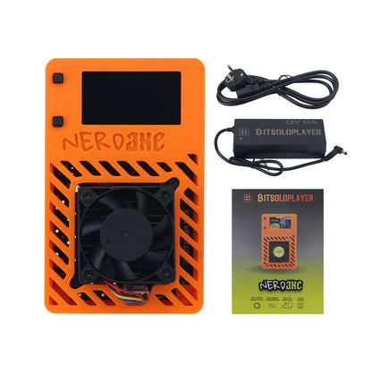 NerdAxe Ultra 500Gh/s Solo Bitcoin Miner Bitcoin Lottery Miner BTC Miner (Orange) with BM1366 Chip