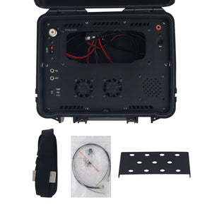 Emergency Radio Communication Box with Metal Panel for YAESU FTM500D/FTM510D Radio Station