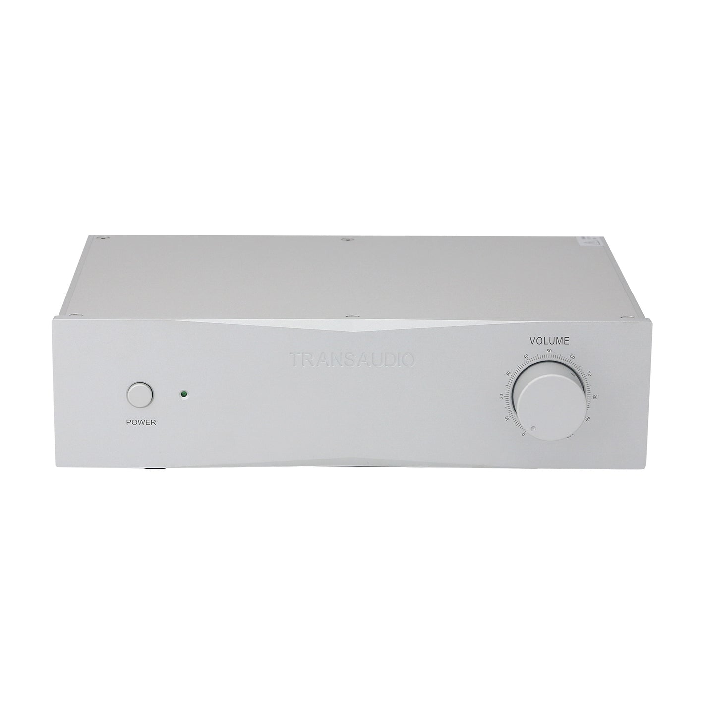 Transaudio JC-2 Class A Preamplifier MAX Version Preamp (Silver) Supports Two Power Amplifiers