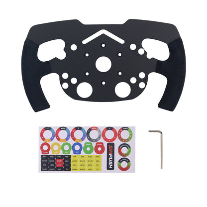 SimPlayer F1 Carbon Fiber Steering Wheel Game Simulator Modification DIY for PXN V12lite F1