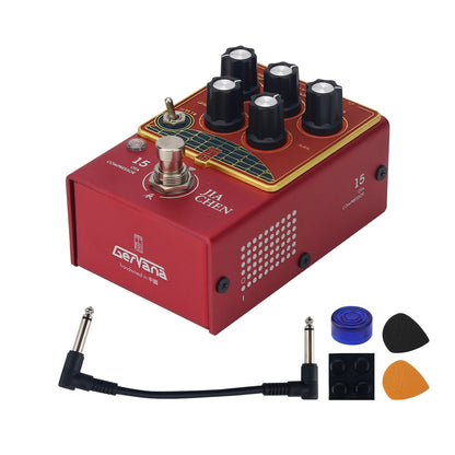 Gervana Jiachen Compress Cleanboost Buffer Single Guitar Effects Pedal Replacement for Archer Ikon