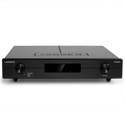 LADDER Black Chopin Low Distortion Preamplifier R2R HiFi Fully Balanced 2.0 Audio Amplifier