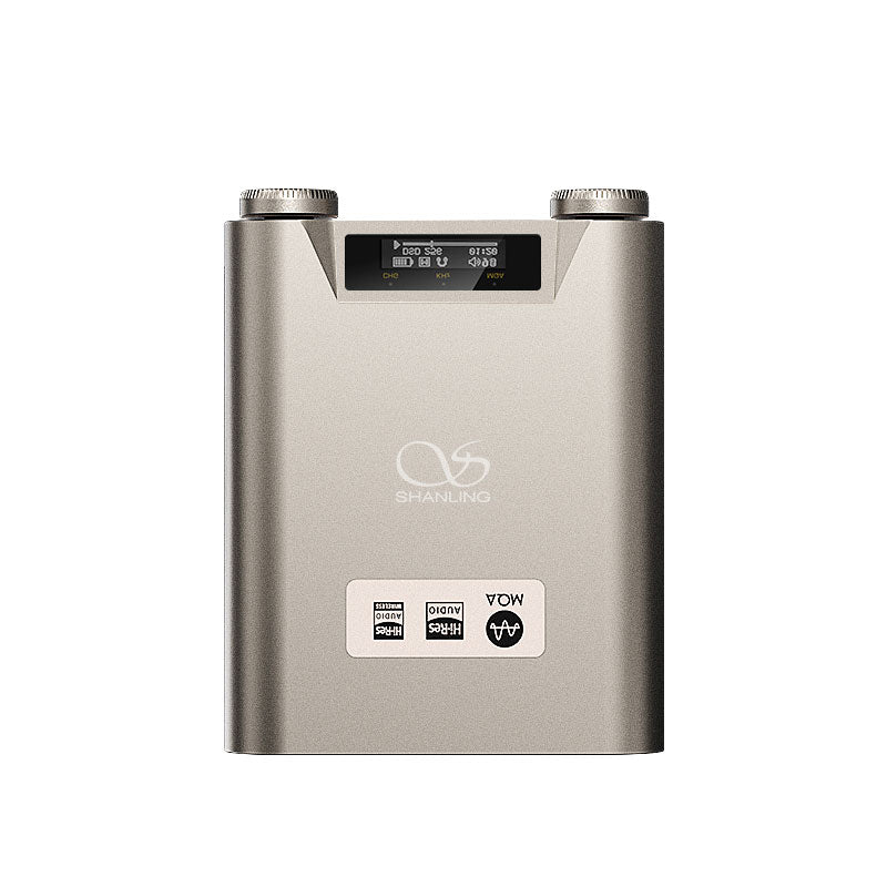 SHANLING Titanium H5 Bluetooth HD Audio Player HiFi Portable Decoder Headphone Amplifier AK4493SEQx2 DAC