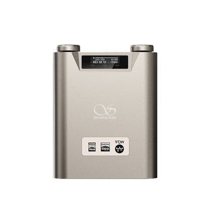 SHANLING Titanium H5 Bluetooth HD Audio Player HiFi Portable Decoder Headphone Amplifier AK4493SEQx2 DAC