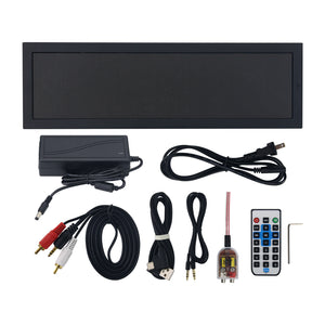 ER256 Wifi Voice-Activated Music Spectrum Rhythm Light Clock Full-Color Screen w/ Impedance Converter