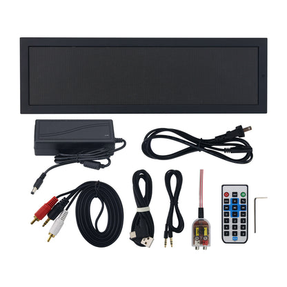 ER256 Wifi Voice-Activated Music Spectrum Rhythm Light Clock Full-Color Screen w/ Impedance Converter