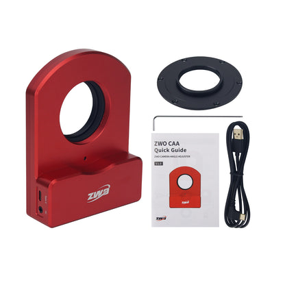 ZWO CAA 0.02°/step High Precision Camera Angle Adjuster Compatible with ASIAIR/ASIStudio/ASCOM APP