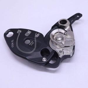 CCK-TL Rope Descender Climbing & Rappelling Device with 250KG Load Capacity for 9.5–12mm Ropes