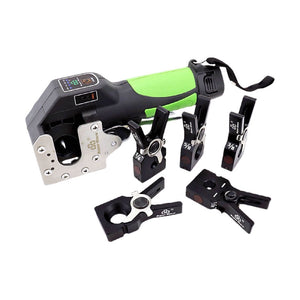 Super Stars STE900A (ST-E900A) 45° Electric Flaring Tool Kit with 5 Flaring Clamps for Copper Tubing