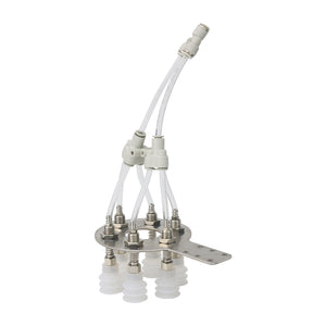 Robot Suction Cup Kit 6 Suction Cups Industrial Robot Arm Parts Accessories For Mechanical Arm