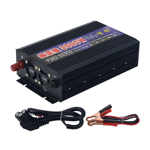3000W Pure Sine Wave Power Inverter Input 48V Output 220V for Household Appliances Solar Power