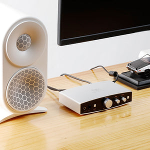 SHANLING Silvery EH1 Desktop DSD512 Audio Decoder High Performance CS43198 DAC Headphone Amplifier